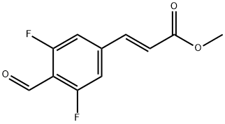 1639042-39-9 (E)-methyl 3-(3,5-difluoro-4-formylphenyl)acrylate