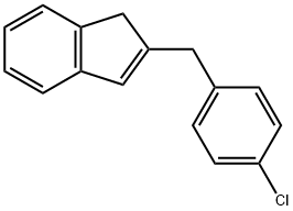 2-(4-Chlorobenzyl)-1H-indene Structure