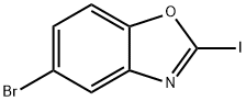 5-Bromo-2-iodobenzo[d]oxazole Structure