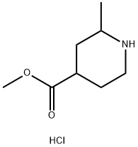 Methyl 2-methylpiperidine-4-carboxylate hydrochloride Structure
