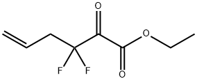 ethyl 3,3-difluoro-2-oxohex-5-enoate 구조식 이미지