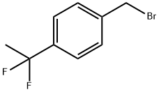 1-(bromomethyl)-4-(1,1-difluoroethyl)-Benzene Structure