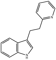 3-(2-(2-PYRIDYL)ETHYL)INDOLE 구조식 이미지