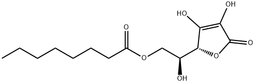 ASCORBYL OCTANOATE Structure