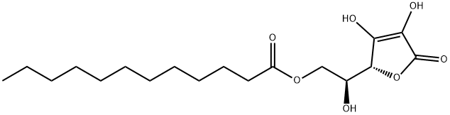 L-Ascorbic acid,6-dodecanoate
 Structure