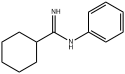 N-phenylcyclohexanecarboximidamide Structure