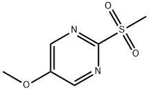 5-Methoxy-2-(methylsulfonyl)pyrimidine Structure