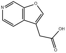 2-(furo[2,3-c]pyridin-3-yl)acetic acid 구조식 이미지