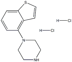 1-Benzo[b]thien-4-yl-piperazine dihydrochloride 구조식 이미지