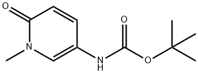 tert-Butyl (1-methyl-6-oxo-1,6-dihydropyridin-3-yl)carbamate 구조식 이미지