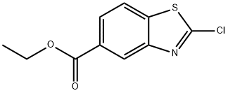 Ethyl 2-chlorobenzo[d]thiazole-5-carboxylate 구조식 이미지