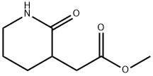 3-Piperidineacetic acid, 2-oxo-, methyl ester 구조식 이미지