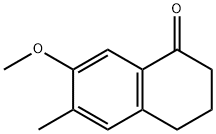 7-METHOXY-6-METHYL-3,4-DIHYDRONAPHTHALEN-1(2H)-ONE 구조식 이미지