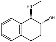 (1R,2R)-1-(methylamino)-1,2,3,4-tetrahydronaphthalen-2-ol 구조식 이미지