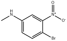 (4-Bromo-3-nitro-phenyl)-methyl-amine Structure