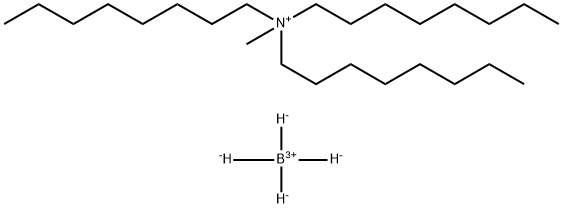 Trioctylmethylammonium borohydride 구조식 이미지