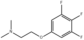 N,N-Dimethyl-2-(3,4,5-trifluorophenoxy)ethanamine 구조식 이미지
