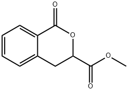 1-Oxo-isochroman-3-carboxylic acid methyl ester Structure