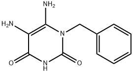 5,6-diamino-1-benzylpyrimidine-2,4(1H,3H)-dione 구조식 이미지