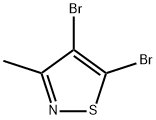 4,5-dibromo-3-methyl-isothiazole 구조식 이미지
