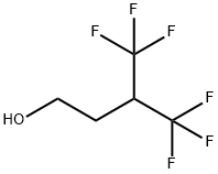 1-Butanol, 4,4,4-trifluoro-3-(trifluoromethyl)- 구조식 이미지