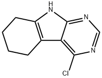 4-Chloro-6,7,8,9-Tetrahydro-5H-Pyrimido[4,5-B]Indole Structure