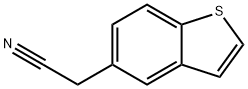 2-(benzo[b]thiophen-5-yl)acetonitrile Structure