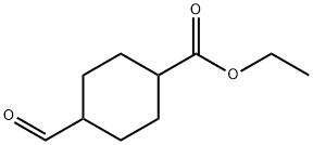 4-Formyl-cyclohexanecarboxylic acid ethyl ester Structure