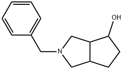 2-Benzyl-octahydro-cyclopenta[c]pyrrol-4-ol Structure