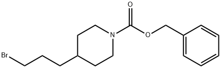 benzyl 4-(3-bromopropyl)piperidine-1-carboxylate 구조식 이미지