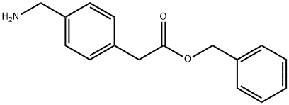 Benzyl 2-(4-(Aminomethyl)Phenyl)Acetate Structure