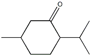 Menthone 구조식 이미지