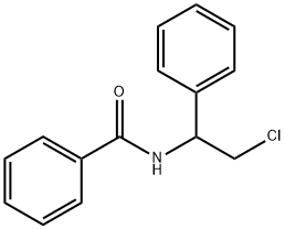 N-(2-Chloro-1-phenylethyl)benzamide Structure