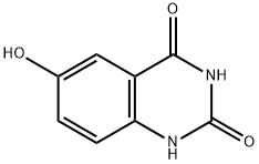 6-hydroxyquinazoline-2,4(1H,3H)-dione 구조식 이미지