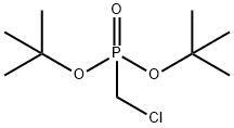 Di-tert-butyl chloromethylphosphonate 구조식 이미지