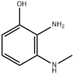 2-amino-3-(methylamino)phenol Structure