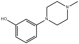 3-(4-methylpiperazin-1-yl)phenol 구조식 이미지