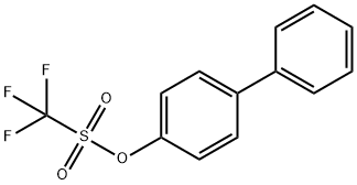 4-Biphenylyl Trifluoromethanesulfonate 구조식 이미지