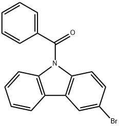 9-Benzoyl-3-bromo-9H-carbazole Structure