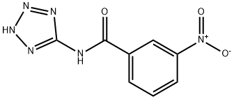 3-nitro-N-(1H-tetraazol-5-yl)benzamide Structure