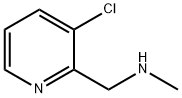 1-(3-Chloropyridin-2-yl)-N-methylmethanamine 구조식 이미지