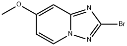 2-Bromo-7-methoxy-[1,2,4]triazolo[1,5-a]pyridine 구조식 이미지