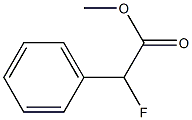 Methyl 2-fluoro-2-phenylacetate 구조식 이미지
