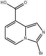 3-bromoimidazo[1,5-a]pyridine-8-carboxylic acid Structure