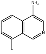 8-fluoroisoquinolin-4-amine Structure