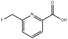 6-(fluoromethyl)picolinic acid 구조식 이미지