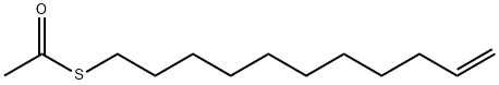 Thioacetic acid, S-(10-undecenyl) ester Structure