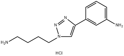 1788044-10-9 3-[1-(4-aminobutyl)-1h-1,2,3-triazol-4-yl]aniline trihydrochloride