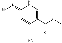 methyl 6-hydrazinylpyridazine-3-carboxylate dihydrochloride Structure