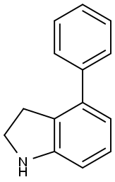 4-phenylindoline Structure